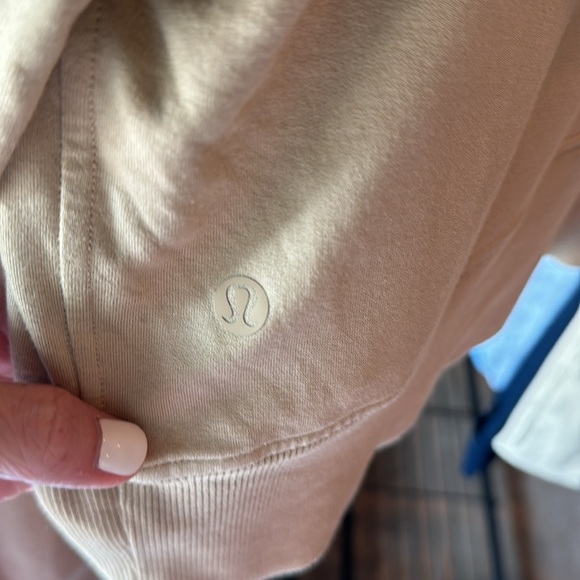 Lululemon Modal fleece long sleeve fleece hoodie trench size 12 - Picture 14 of 16